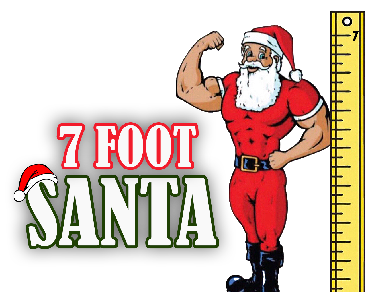 7-Foot Santa